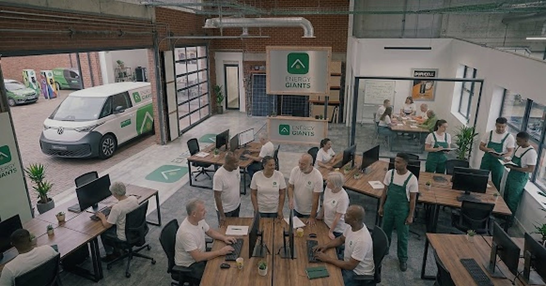 The Energy Giants office and team